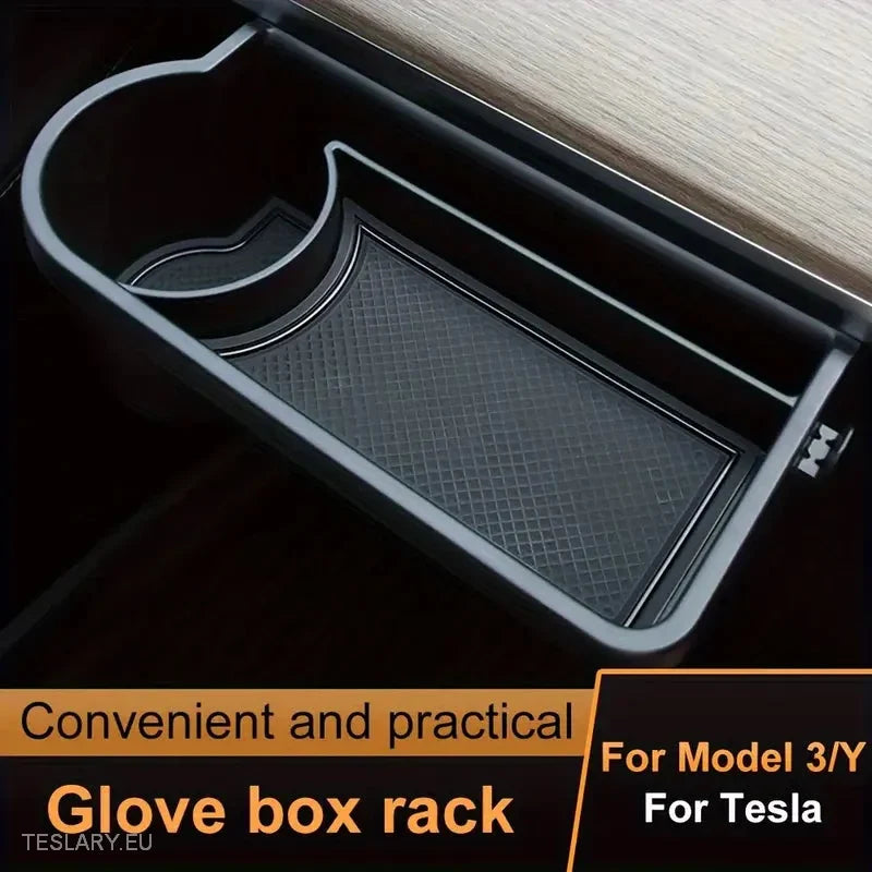 Tesla 3/Y Glove Box External Storage Organiser -TESLARY.IE Tesla Shop Europe