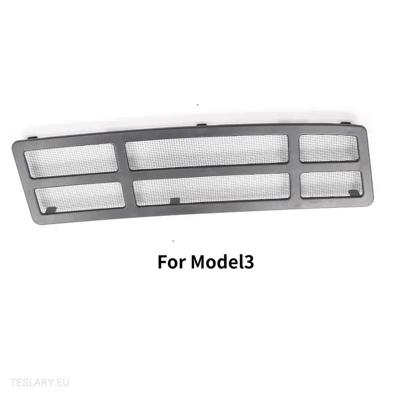 Tesla Model 3  Front Air Inlet Protective Cover ( Grey ) -TESLARY.IE Tesla Shop Europe