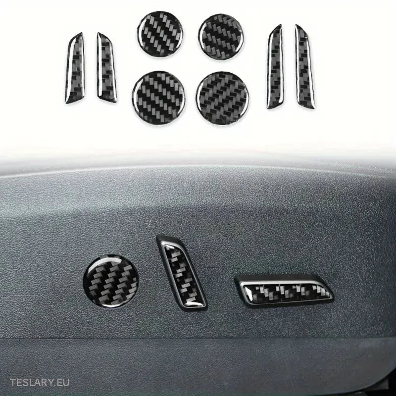 Tesla Model 3 / Y Seat Control Button Protective Covers -TESLARY.IE Tesla Shop Europe