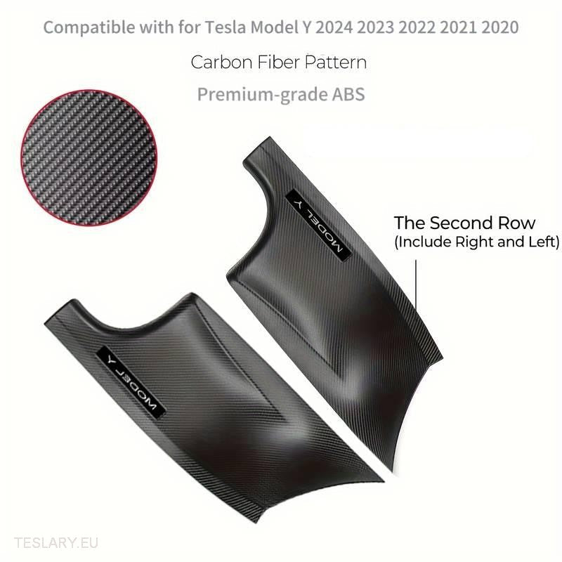 Tesla Model Y Carbon Fiber Style Protection for Sills ( 4 Pieces ) - Tesla Shop Europe - TESLARY.IE Ireland - France boutique- Deutschland Geschäft- España comercio - Nederland winkel- TESLARY.IE