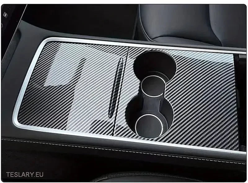 Premium Plastic Centre Console Cover for Tesla 3/Y -TESLARY.IE Tesla Shop Europe