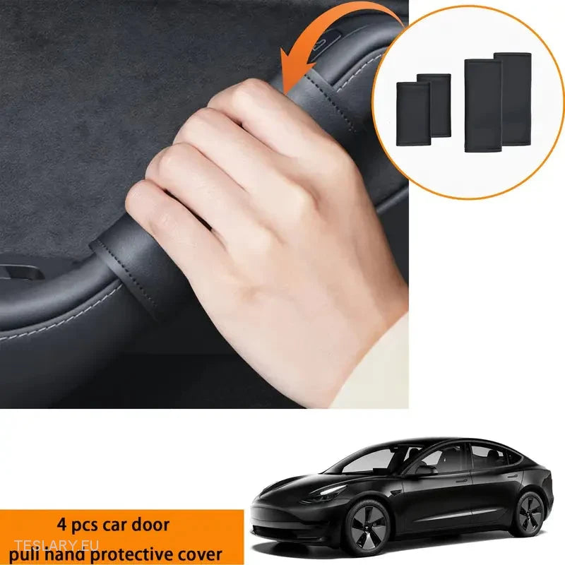 Tesla Model 3 / Y PU Leather Protective Handle Covers