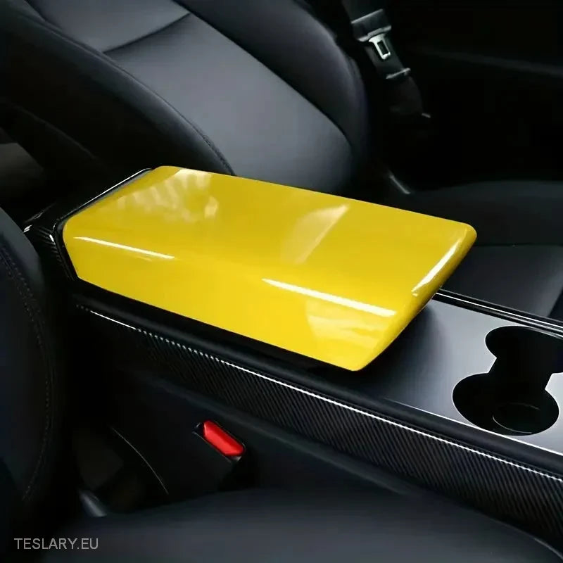 Tesla 3/Y Central Armrest Cover ABS -TESLARY.IE Tesla Shop Europe