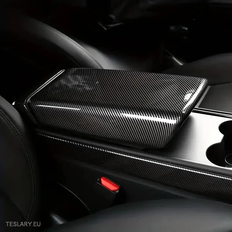 Tesla 3/Y Central Armrest Cover ABS -TESLARY.IE Tesla Shop Europe