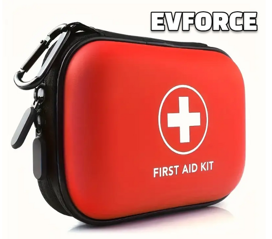 Compact Emergency First Aid Kit ( 91 PIeces ) for your Tesla , BYD , MG or Other EV