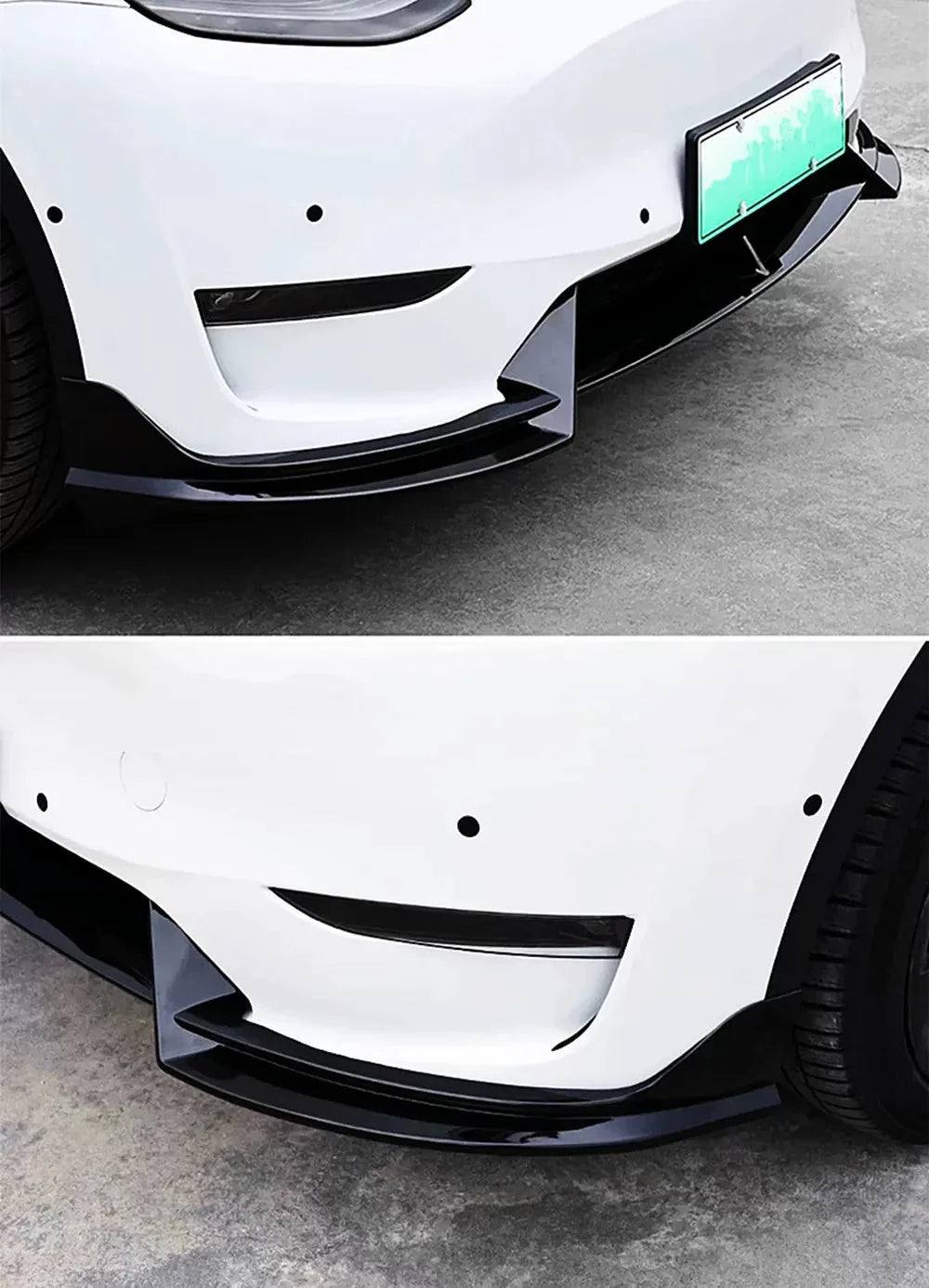 Tesla 3/Y Bodykit Front Diffuser Spoiler Black or Carbon - Tesla Shop Europe - TESLARY.IE Ireland - France boutique- Deutschland Geschäft- España comercio - Nederland winkel- TESLARY.IE