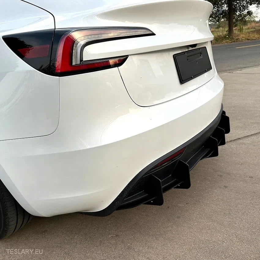 Tesla 3 Highland Rear Bumper Diffuser Body Kit -TESLARY.IE Tesla Shop Europe