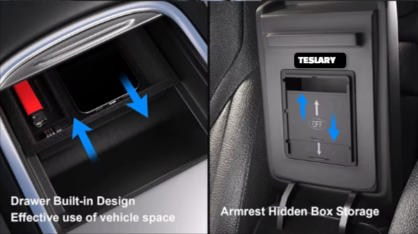 Tesla Model 3 / Y 2021-2024 Accessories Center Console Trays