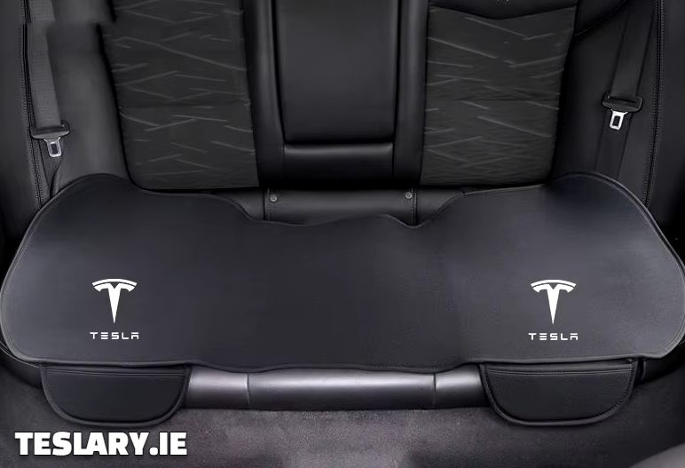 Tesla Model 3 / Y Fitted Proteective Seat Cushion Covers with Logo