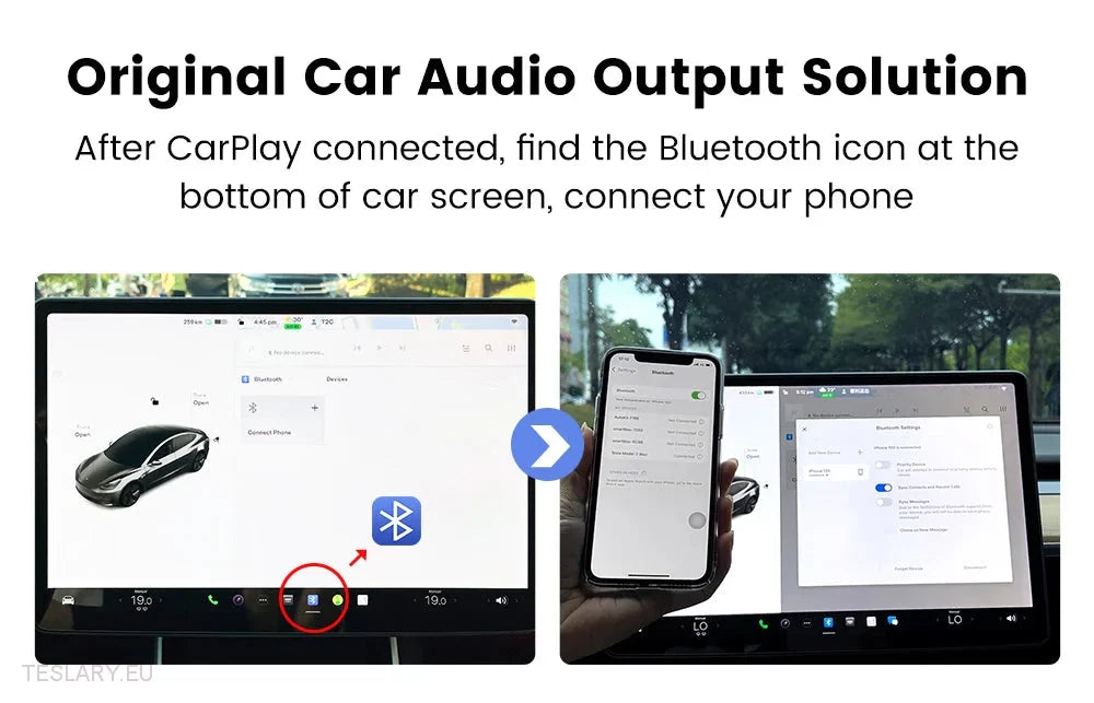 Tesla Wireless Adapter for Carplay for Android & Apple Devices
