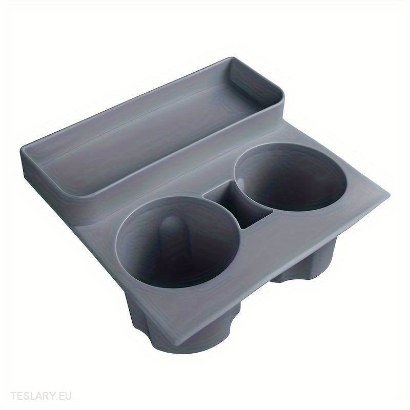 Tesla Model 3/Y Black Silicone Cup Holder & Storage - Tesla Shop Europe - TESLARY.IE Ireland - France boutique- Deutschland Geschäft- España comercio - Nederland winkel- TESLARY.IE