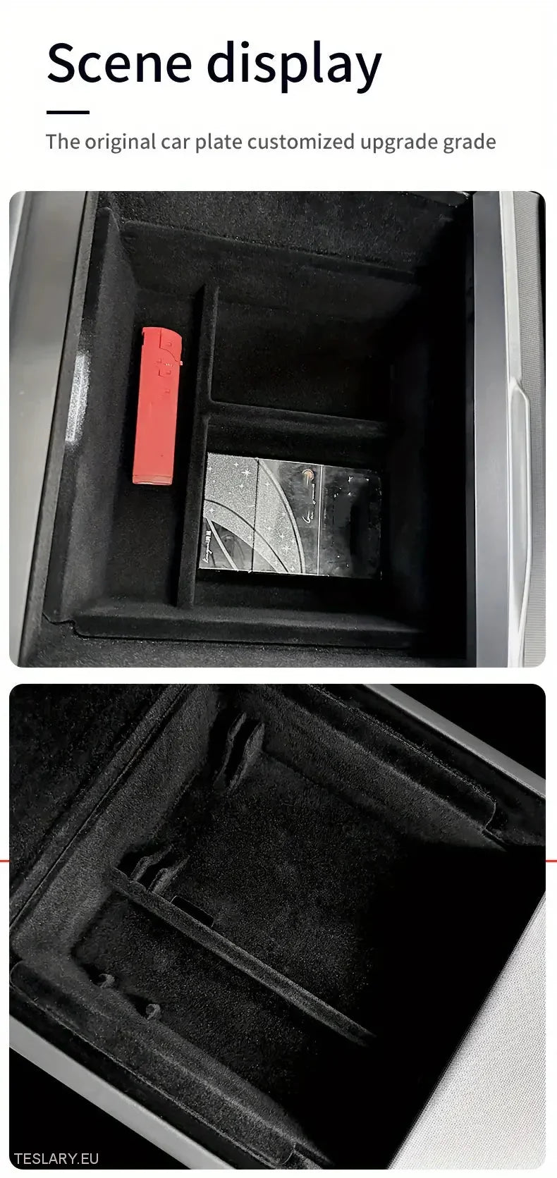 Tesla Model 3+ Highland Centre Console Trays Front & Rear Organisers