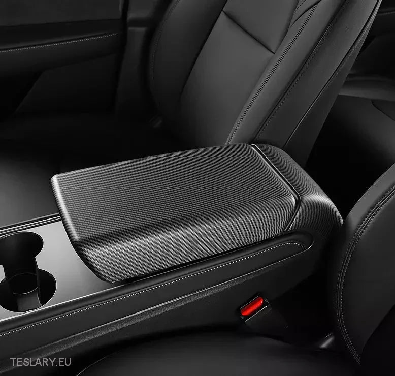 Tesla 3/Y Central Armrest Cover ABS -TESLARY.IE Tesla Shop Europe