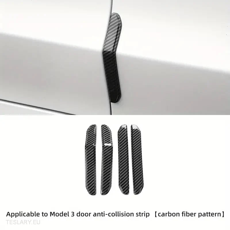 Tesla 3/Y Door Anti Collision Strips ( 4 Pack ) -TESLARY.IE Tesla Shop Europe