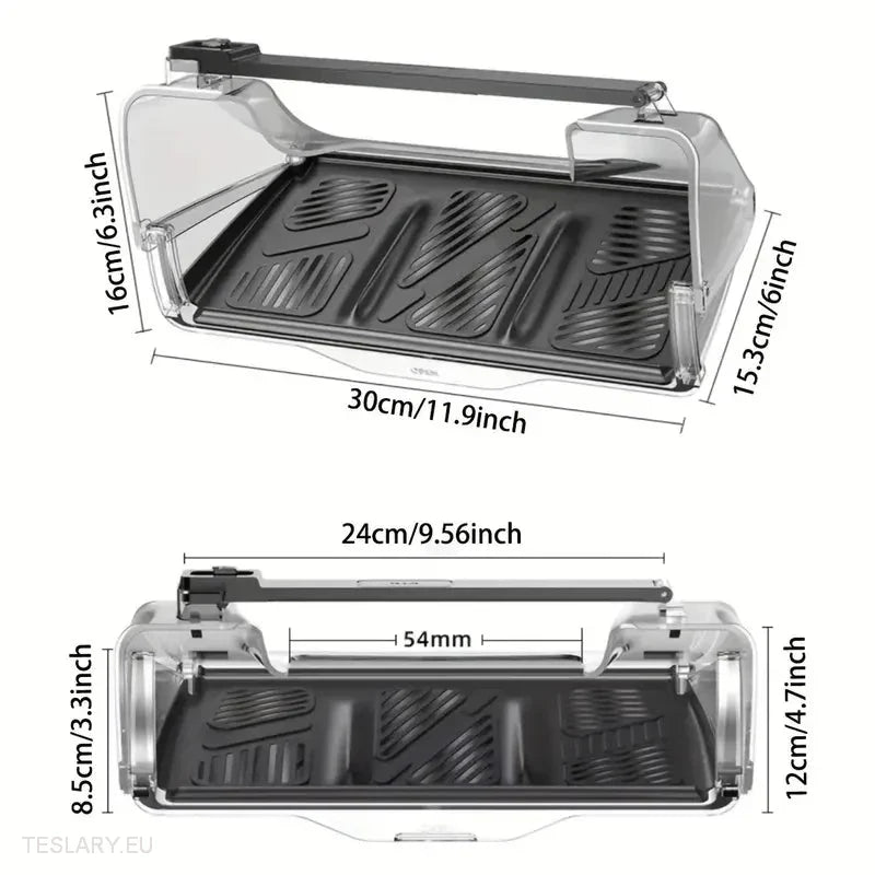 Tesla 3/Y Under Screen Storage Organiser -TESLARY.IE Tesla Shop Europe