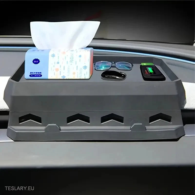 Tesla 3+ Highland Phone & Dash Storage Organiser -TESLARY.IE Tesla Shop Europe