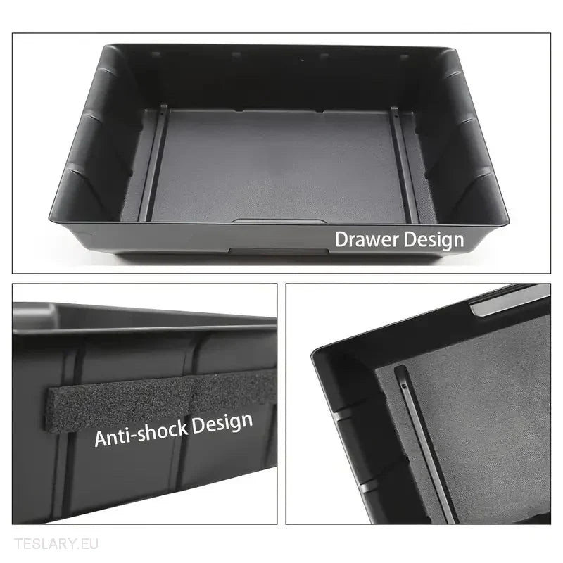 Seat Tray Organisers for Tesla Y - White or Black -TESLARY.IE Tesla Shop Europe