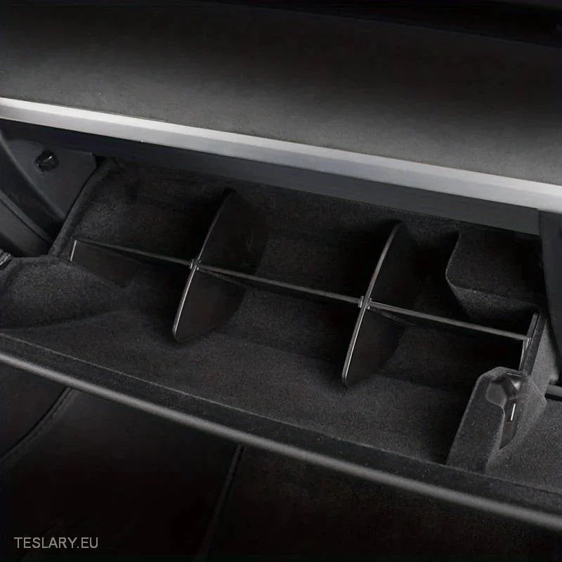 Glove Box Organiser for Tesla Model 3 / Y -TESLARY.IE Tesla Shop Europe