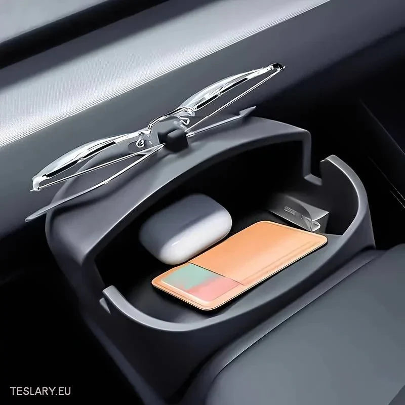 Tesla 3+ Highland Phone & Dash Storage Organiser ( Steering Wheel ) - Tesla Shop Europe - TESLARY.IE Ireland - France boutique- Deutschland Geschäft- España comercio - Nederland winkel- TESLARY.IE