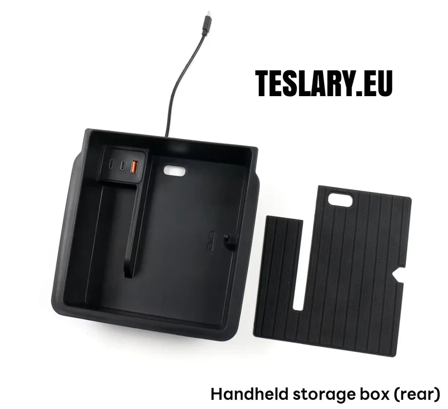 Tesla Model 3+ Highland Centre Storage Trays with USB Ports