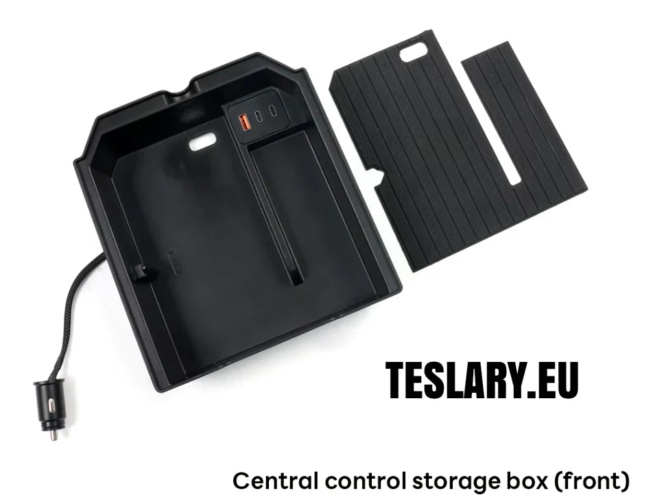 Tesla Model 3+ Highland Centre Storage Trays with USB Ports