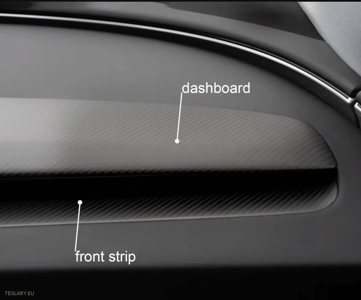 Tesla Model 3 Highland Dashboard Cover Trim