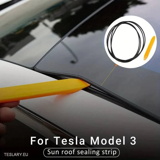 Tesla Model 3 Roof Sealing Strip for Noise Reducation - Tesla Shop Europe - TESLARY.IE Ireland - France boutique- Deutschland Geschäft- España comercio - Nederland winkel- TESLARY.IE