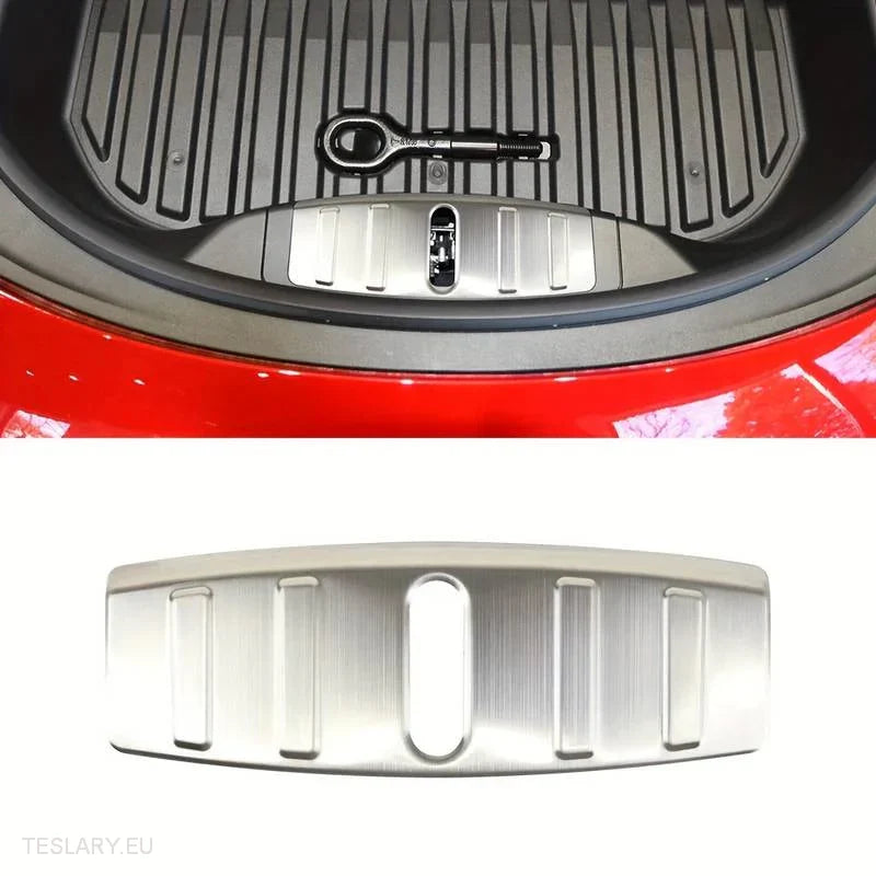 Tesla Model 3 Stainless Steel Trunk Lock Protector