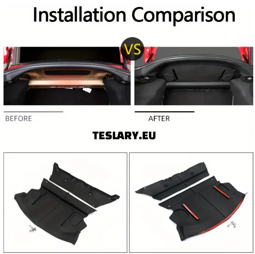 Tesla Model 3 Trunk Sound Proofing & Insulation