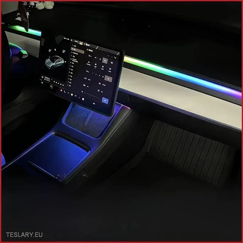 Tesla Model 3 / Y Led Ambient Lighting -TESLARY.IE Tesla Shop Europe