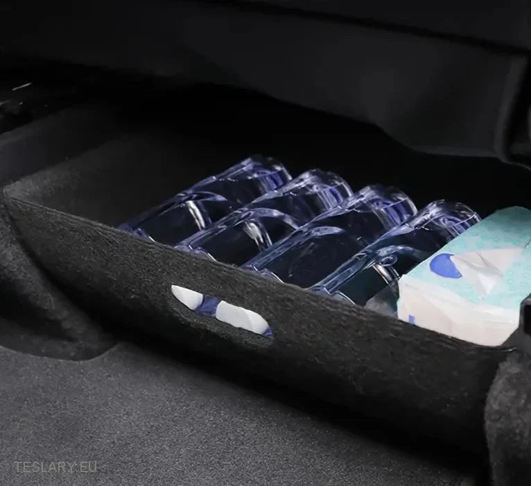 Tesla Model Y Front & Rear Seat Tray Drawer Organisers